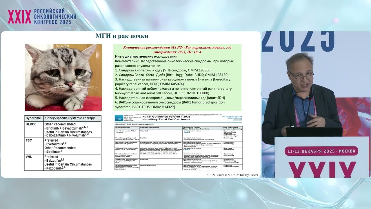 Молекулярная диагностика опухолей. Опухоли почек и мочевыводящих путей