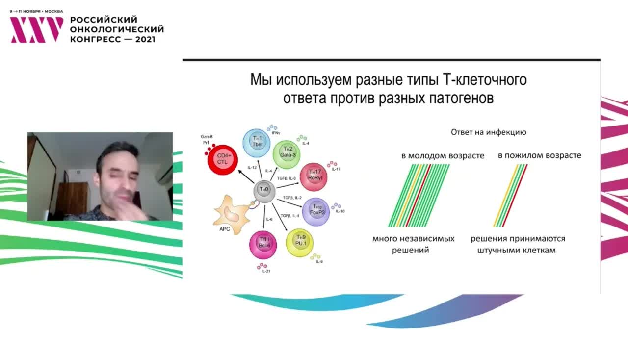 Старение и накопленные ошибки адаптивного иммунитета