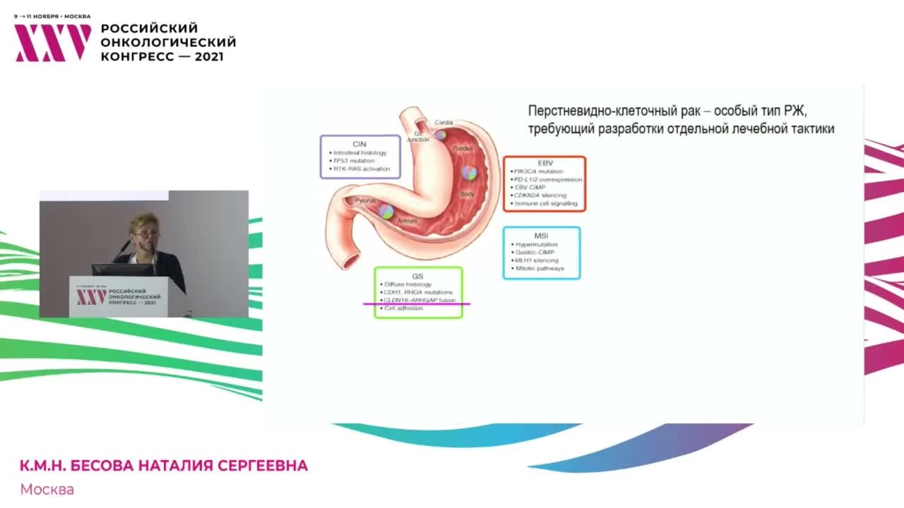 Перстневидноклеточный рак желудка. Изменит ли это тактику лечения? ДА