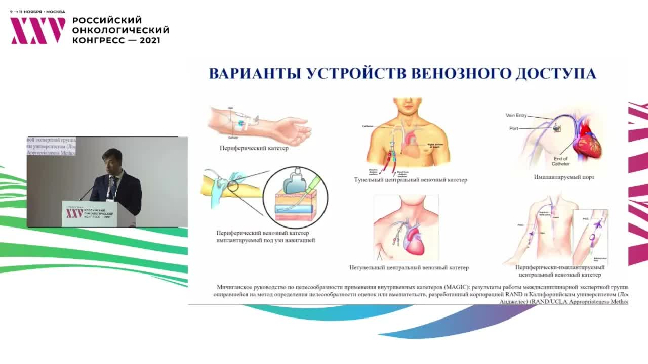 Важные аспекты определения надежного сосудистого доступа у онкологических пациентов