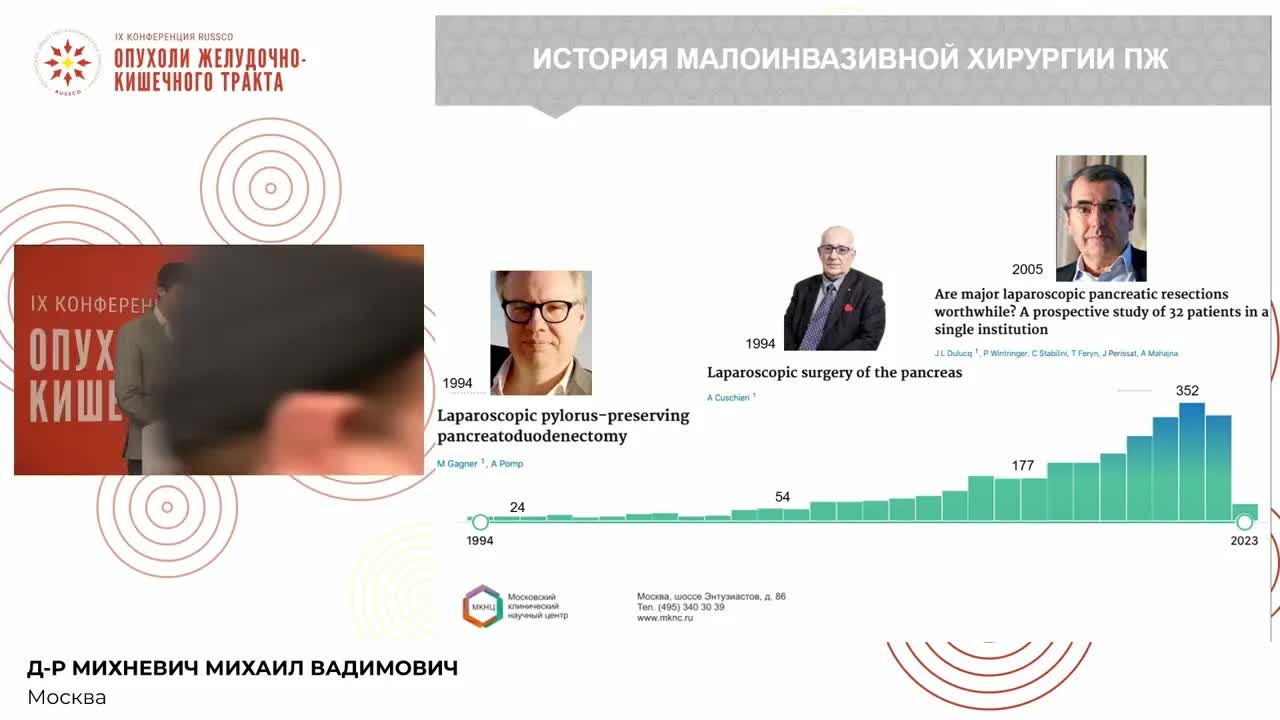 Отдаленные результаты малоинвазивных операций по поводу ЗНО поджелудочной железы