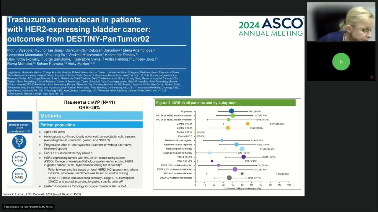 ASCO 2024: Обзор ключевых новостей в онкоурологии (вебинар 24 июня 2024)