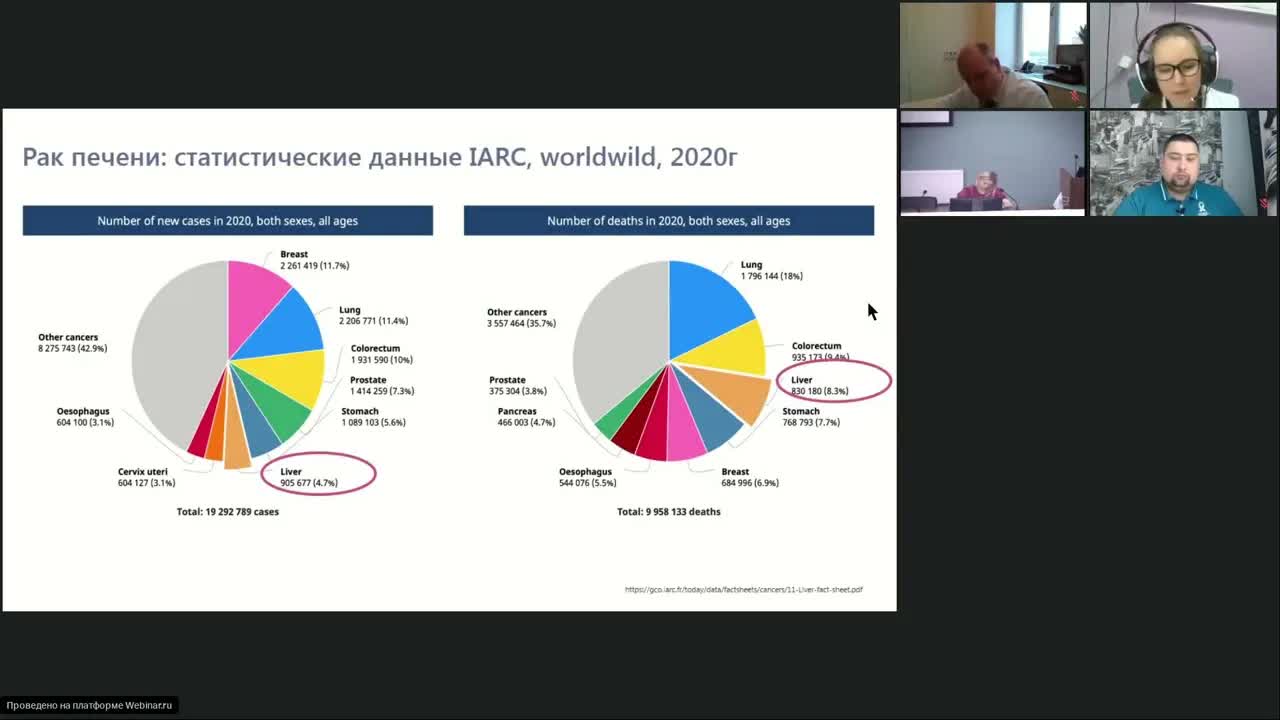 Рак печени (вебинар 31 марта 2022)