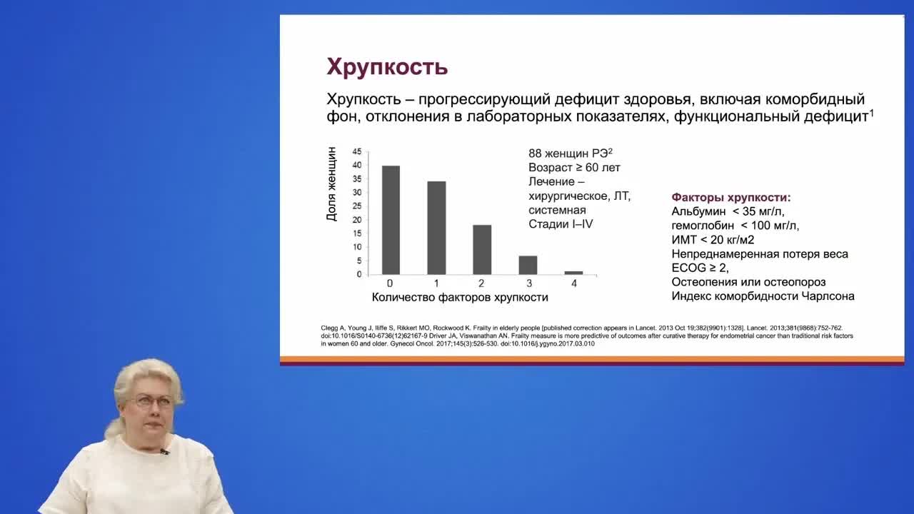 Вопросы из клинической практики. Рак эндометрия (вебинар 5 июня 2024)