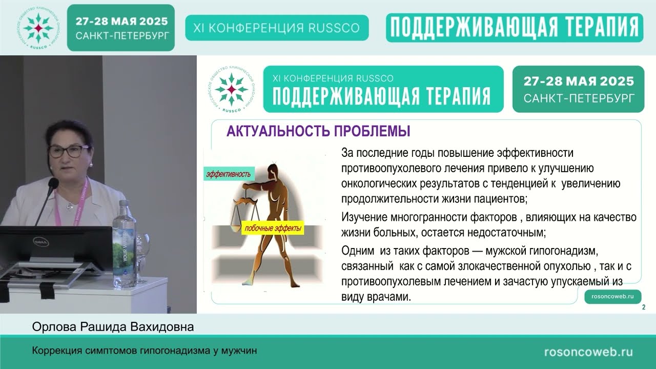 Коррекция симптомов гипогонадизма у мужчин