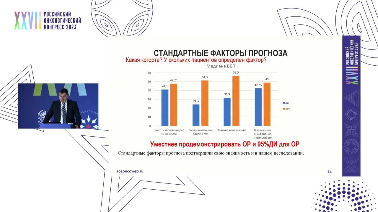 Молекулярные и иммунологические факторы прогноза локальной меланомы кожи. Рецензент