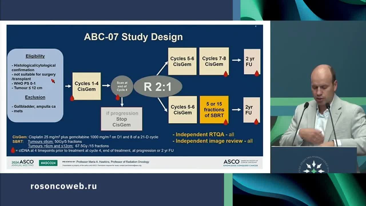 Опухоли гепатобилиарной зоны: результаты ASCO 2024 и их значимость