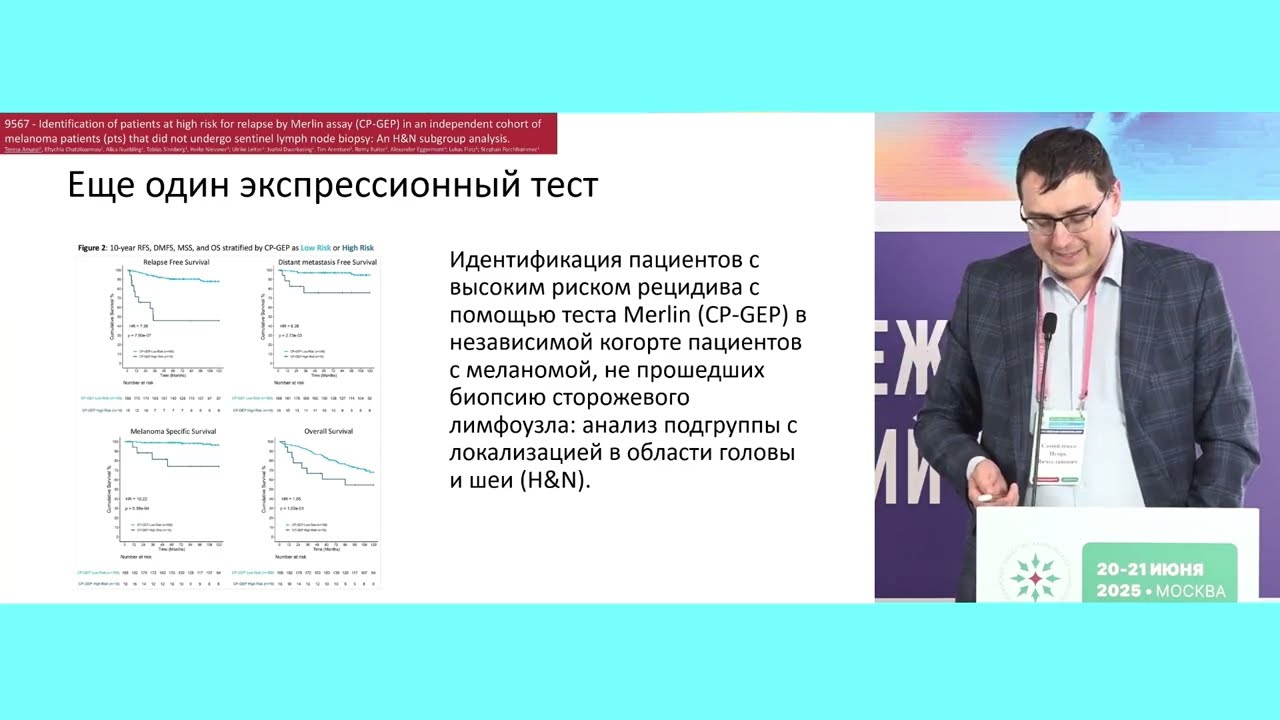 Меланома: результаты ASCO 2025 и их значимость