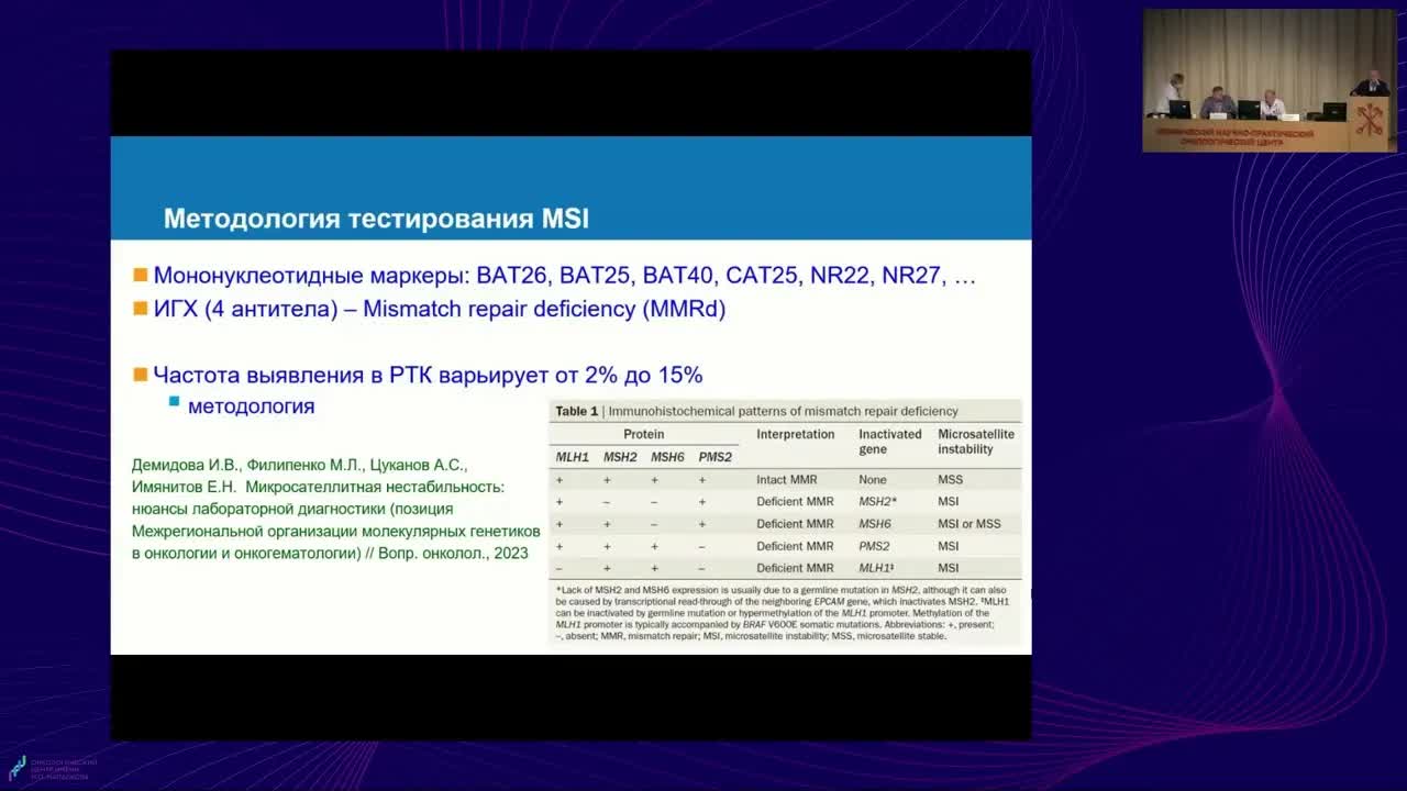 Предиктивные факторы эффективности иммунотерапии для клинициста