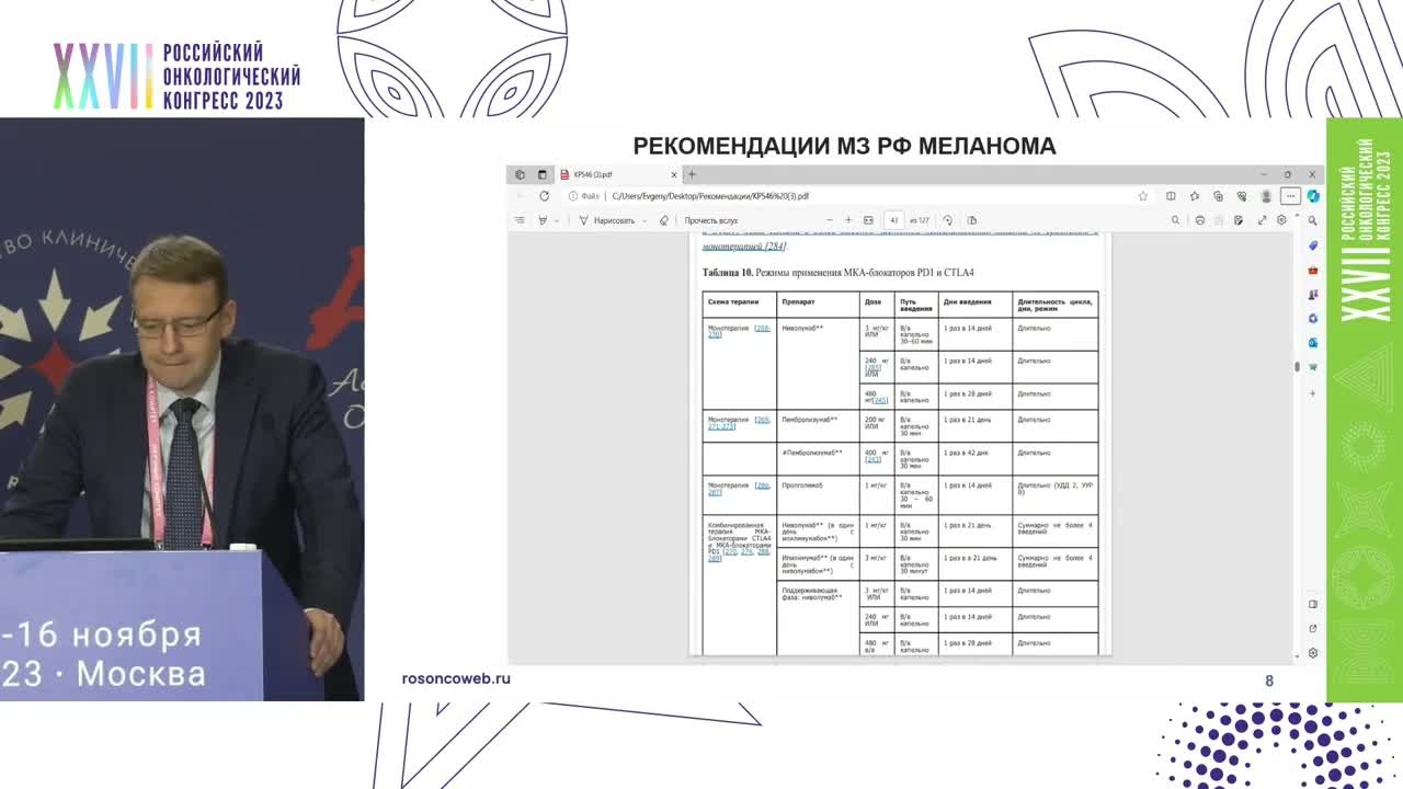 Противоопухолевая лекарственная терапия «вне инструкции»: мнение эксперта СМО