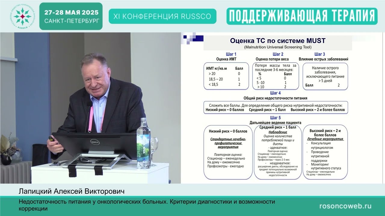 Недостаточность питания у онкологических больных. Критерии диагностики и возможности коррекции