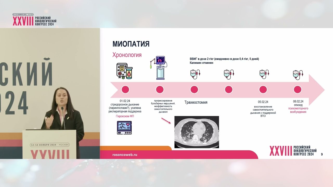Клинический случай: иммуноопосредованные миастения и миокардит