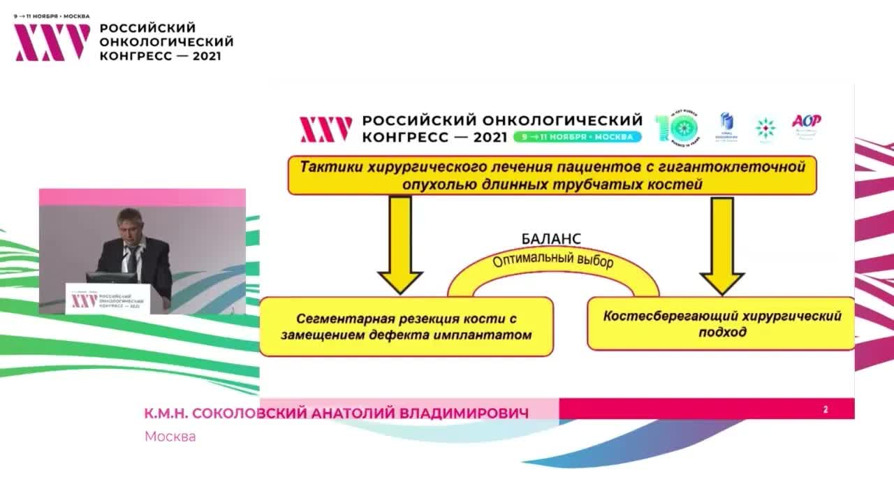 Гигантоклеточная опухоль длинных трубчатых костей: эндопротезировать, нельзя экскохлеацию!