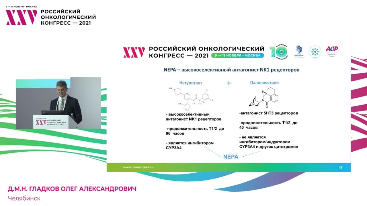 State-of-art в профилактике тошноты и рвоты: лучшее, что можно предложить пациенту