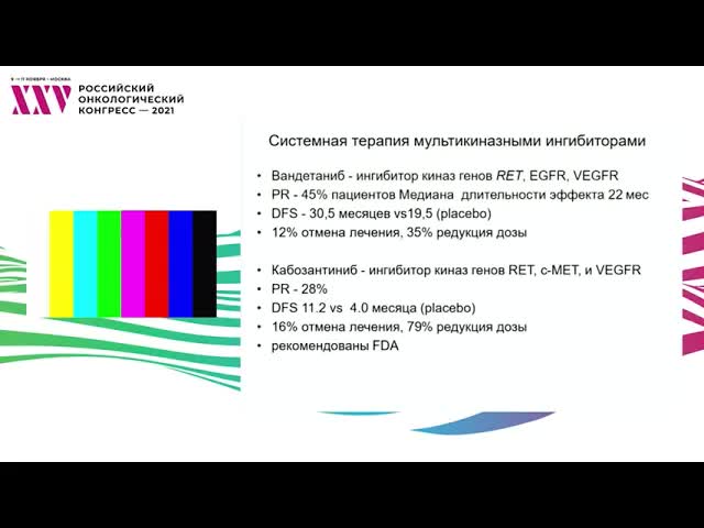 Послеоперационное ведение больных с медуллярным раком щитовидной железы