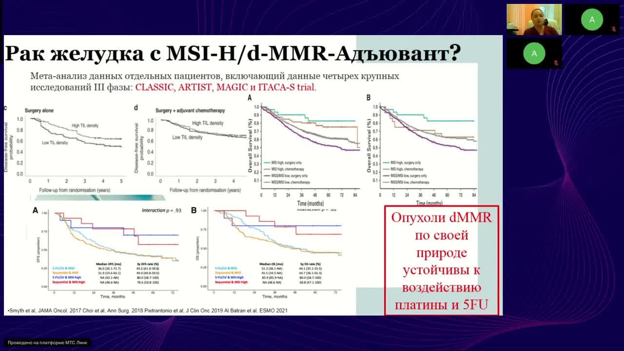 Опухоли ЖКТ. Рак желудка: когда диагноз – не приговор (вебинар 6 ноября 2024)