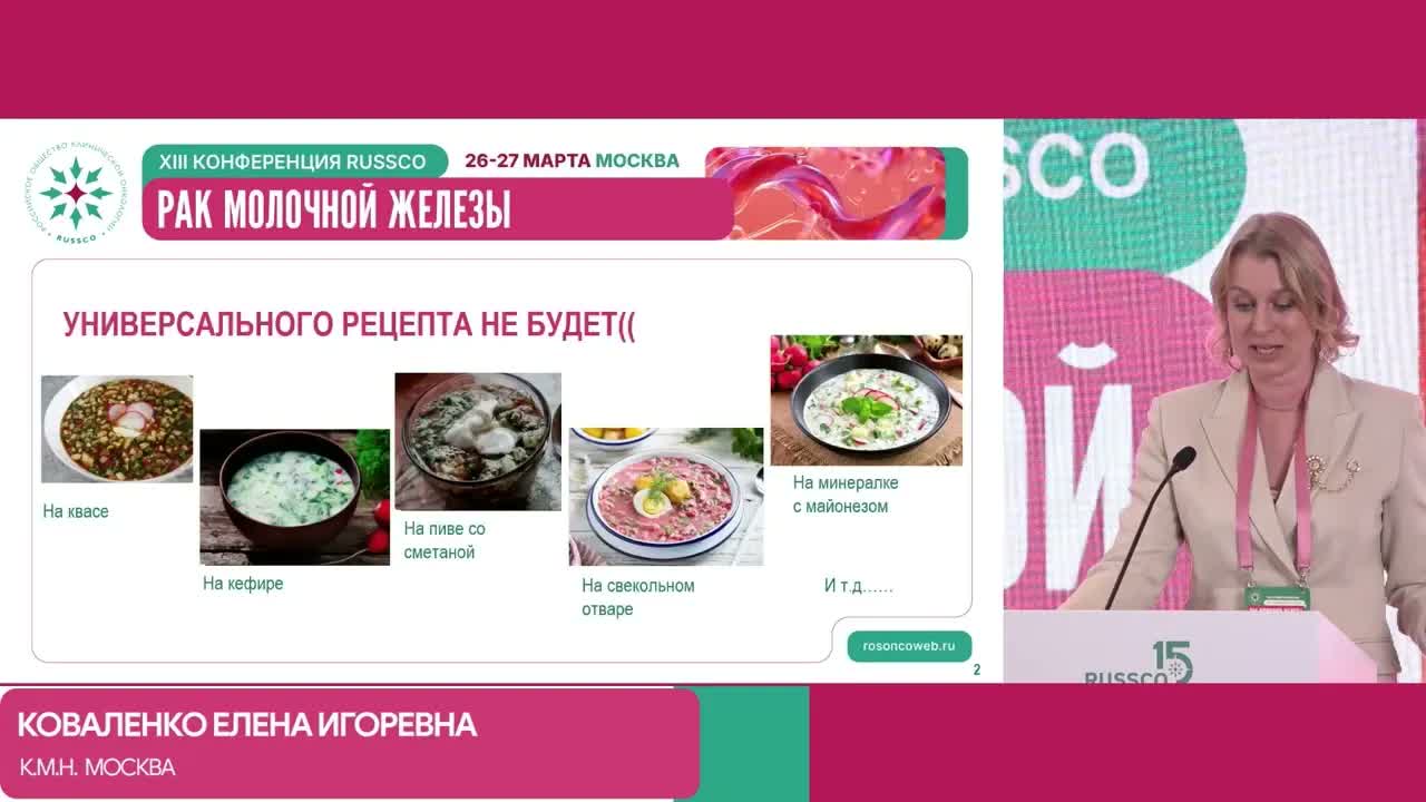 Показания к химиотерапии при ER+/HER2- раке молочной железы