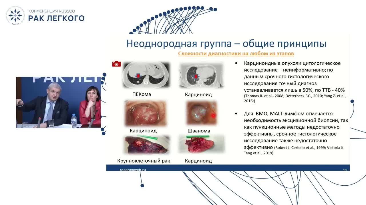 редкие опухоли торакальной локализации – на столько ли они редки?