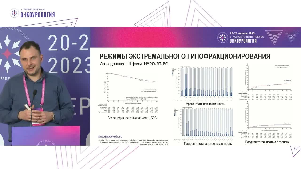 Клинические рекомендации и нестандартные клинические ситуации в онкоурологии. Радиотерапевт