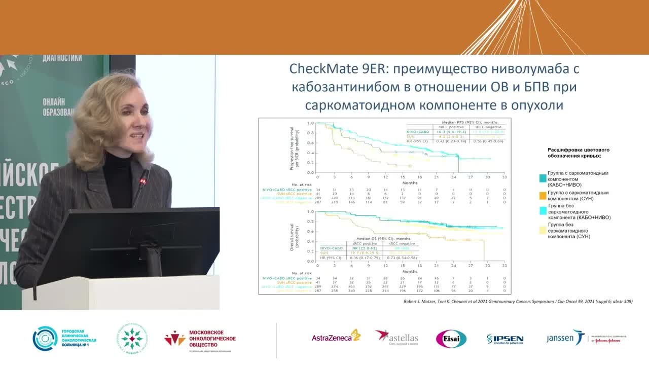 Терапия распространенного почечноклеточного рака у пациентов с неудовлетворенными мед.потребностями