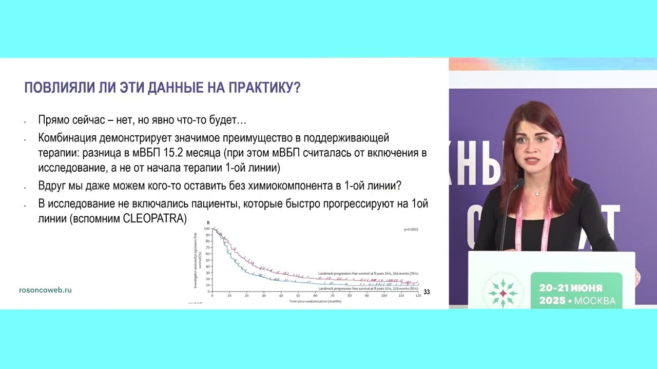 Метастатический рак молочной железы: что изменилось в практике за прошедший год?