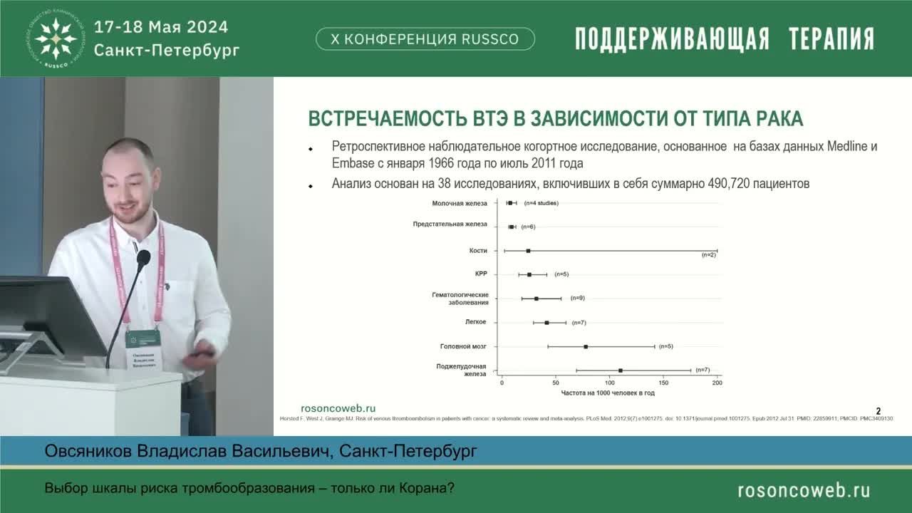 Выбор шкалы риска тромбообразования – только ли Корана?
