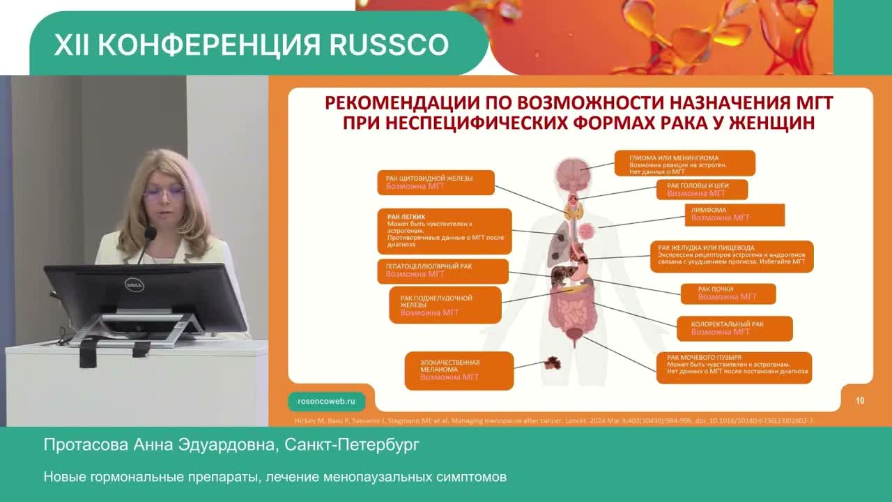 Новые гормональные препараты, лечение менопаузальных симптомов