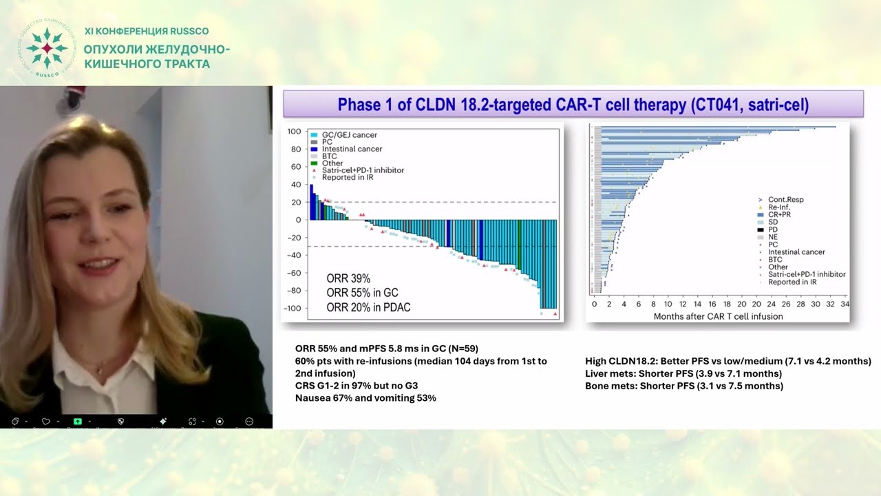 CAR-T терапия при раке желудка