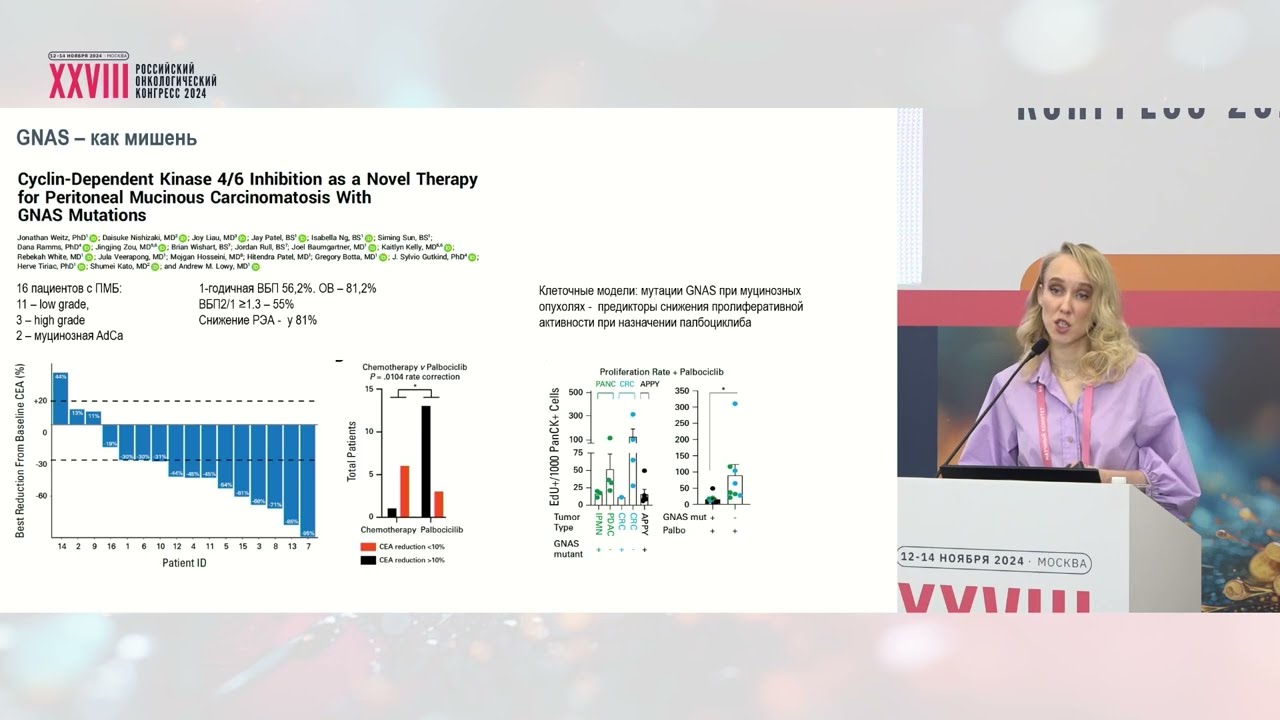Возможности противоопухолевой терапии при псевдомиксоме брюшины