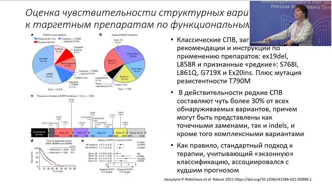Возможности использования высокопроизводительного секвенирования при раке легкого