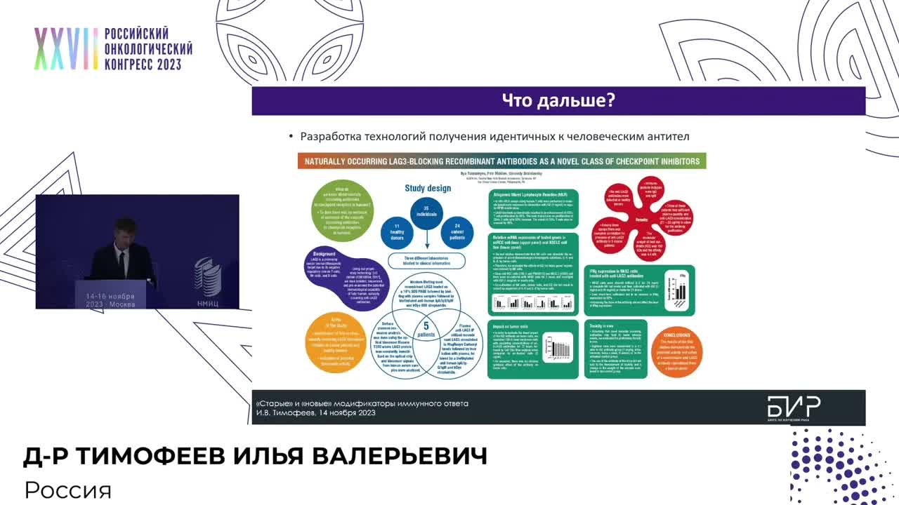 Иммунотерапия злокачественных опухолей: «старые» и «новые» лекарства – модификаторы иммунного ответа