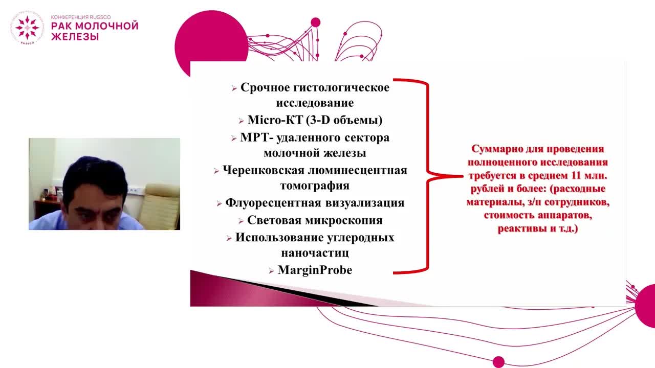 Срочное гистологическое исследование краев резекции при сохранных операциях РМЖ. ПРОТИВ