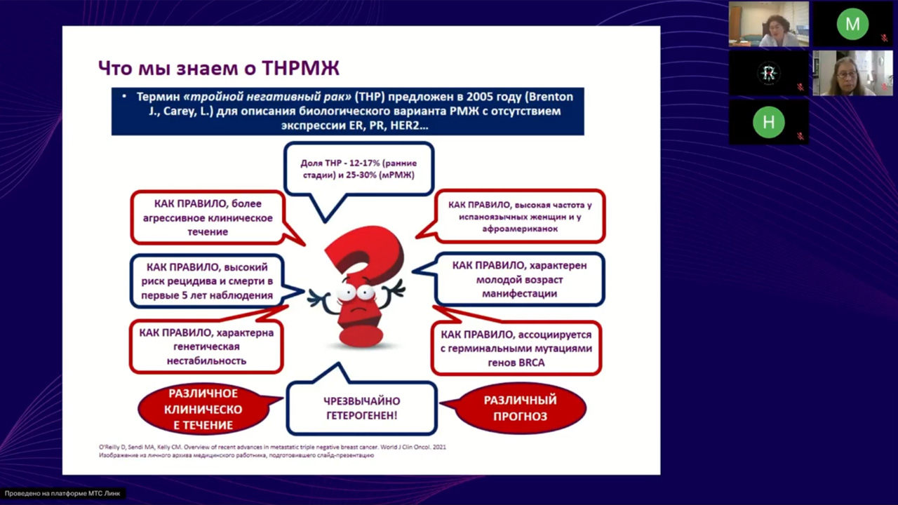 Рак молочной железы (вебинар 10 октября 2025)