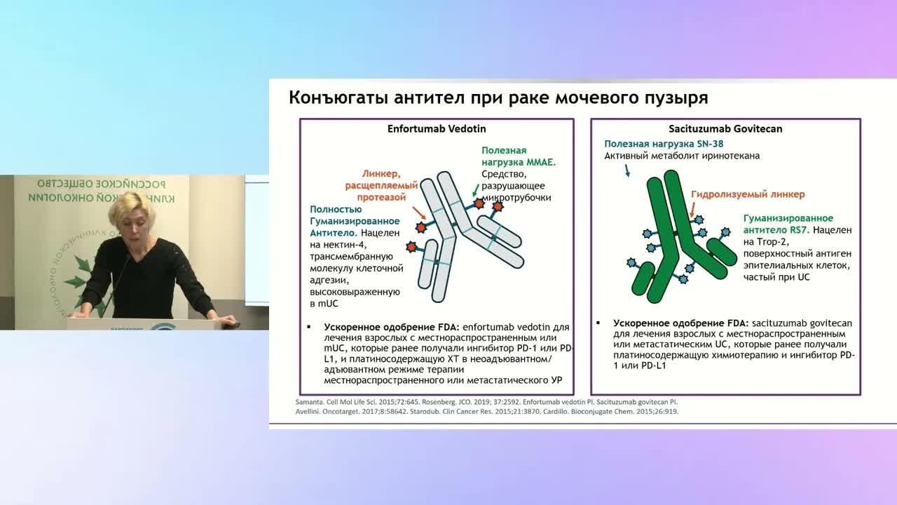 Вторая линия системной противоопухолевой терапии уротелиального рака